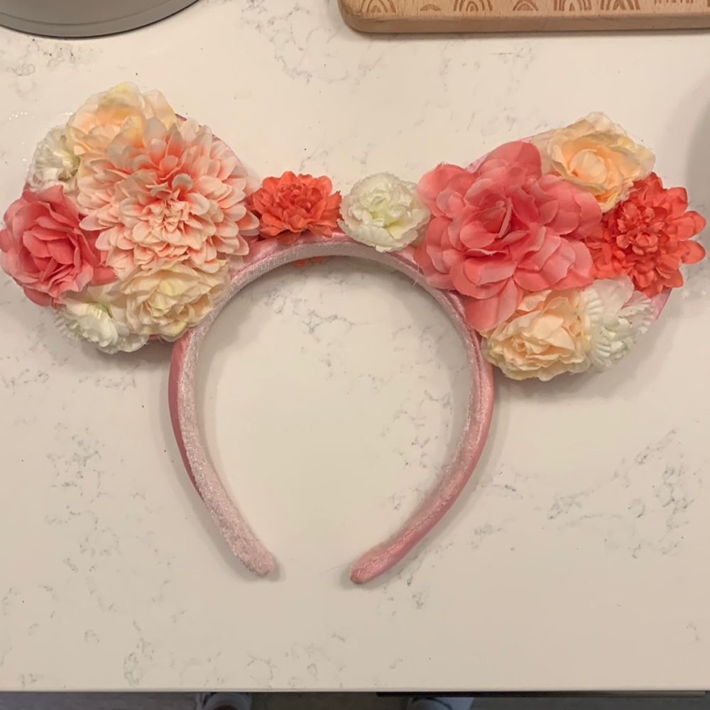 Official Disney Parks flower ears